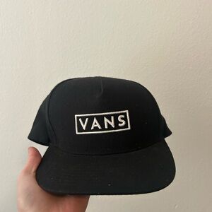 Vans Classic Black and White Cap